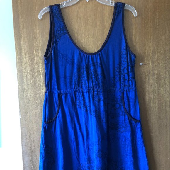 Loden blue tank dress - Picture 1 of 4